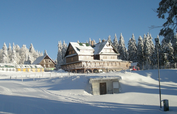 U Nás Vápenná Cross-Country Skiing Paprsek Trails / Běžky Trasy kolem Paprsku