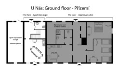 Accommodation The Hare Ground Floor / Ubytování Zajíc Přízemí