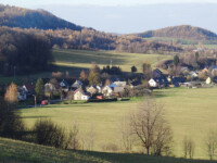 The village of Vápenná / Vesnice Vápenná